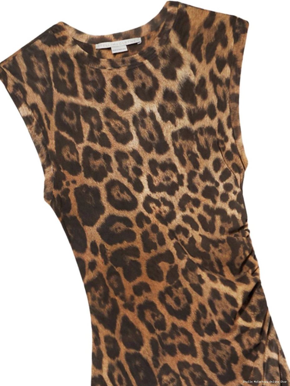 Affordable leopard-print Stella McCartney dress Women 0725